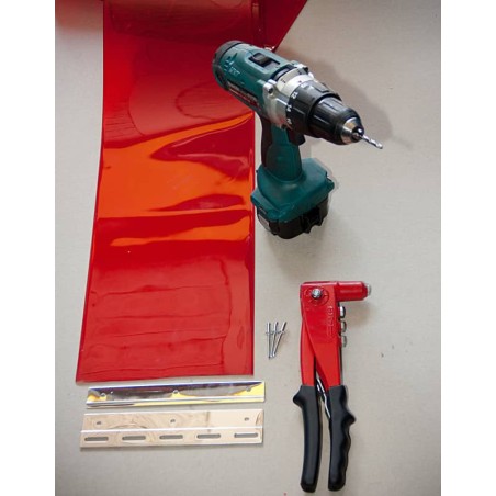 Poutre d'accrochage|1230mm Inox (x30)