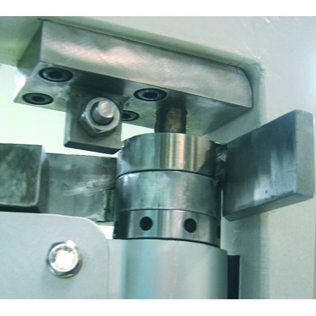 Accessoires grande porte à vantaux|Inox anodisé argent
