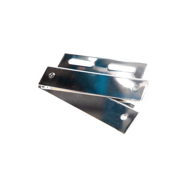 Plaque/contre-plaque|100mm Inox (x100) Plaque/contre-plaque|100mm Inox (x100)
