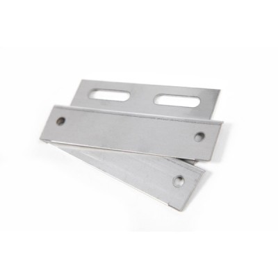 Plaque/contre-plaque|100mm Inox non poli (x100)