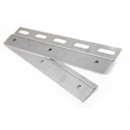Plaque/contre-plaque|150mm Inox non poli (x100)