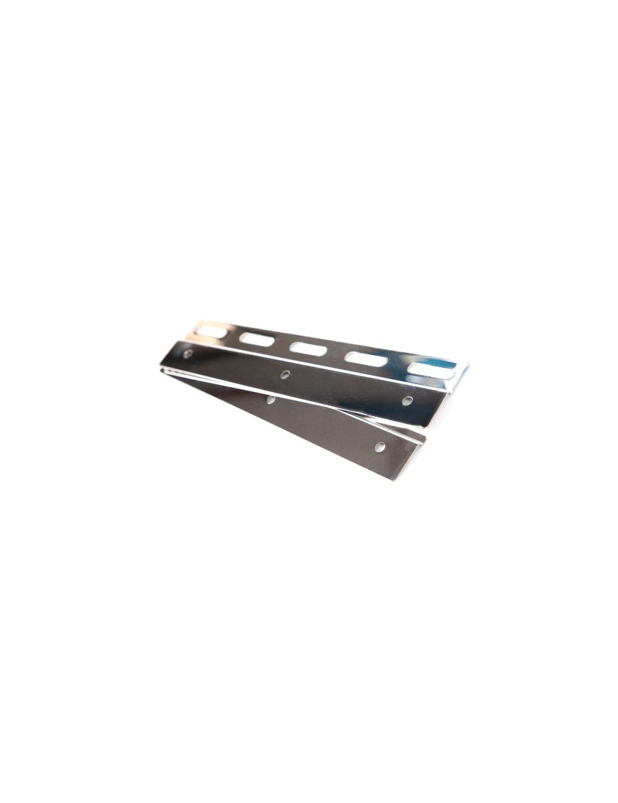 Plaque/contre-plaque|200mm Inox (x100)