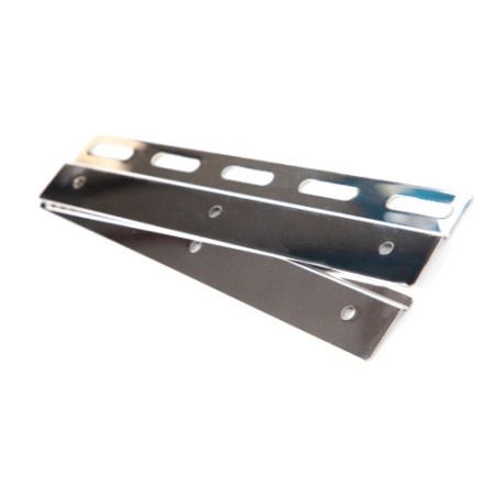 Plaque/contre-plaque|200mm Inox (x100)