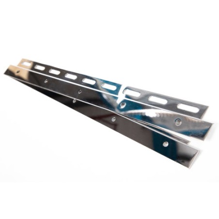Plaque/contre-plaque|400mm Inox (x50)